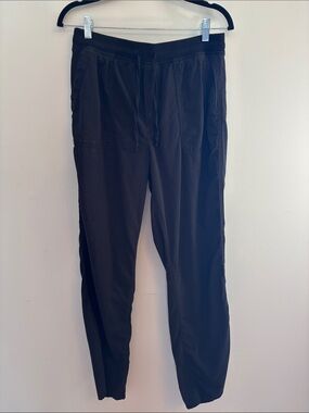 Joe Fresh lightweight casual drawstring black pants